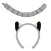 Monkey Costume Monkey Ear Headband Tail Bowtie Glove and Skirt Halloween Lemur Dress Up Outfit for Kid Halloween Cosplay