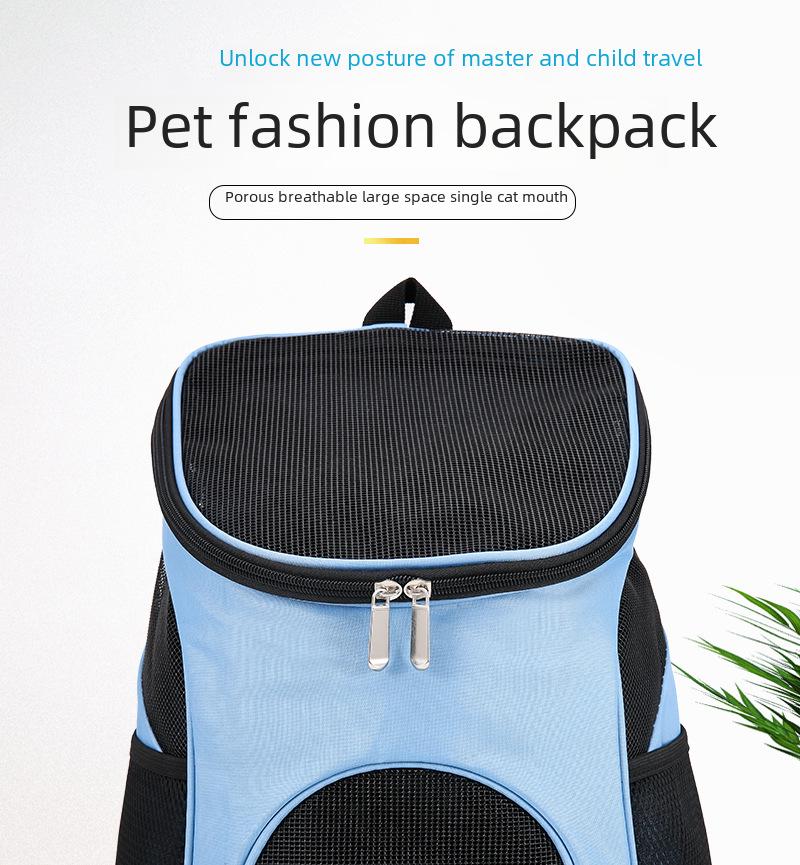 Faltbarer Haustierrucksack für Katzen und Hunde