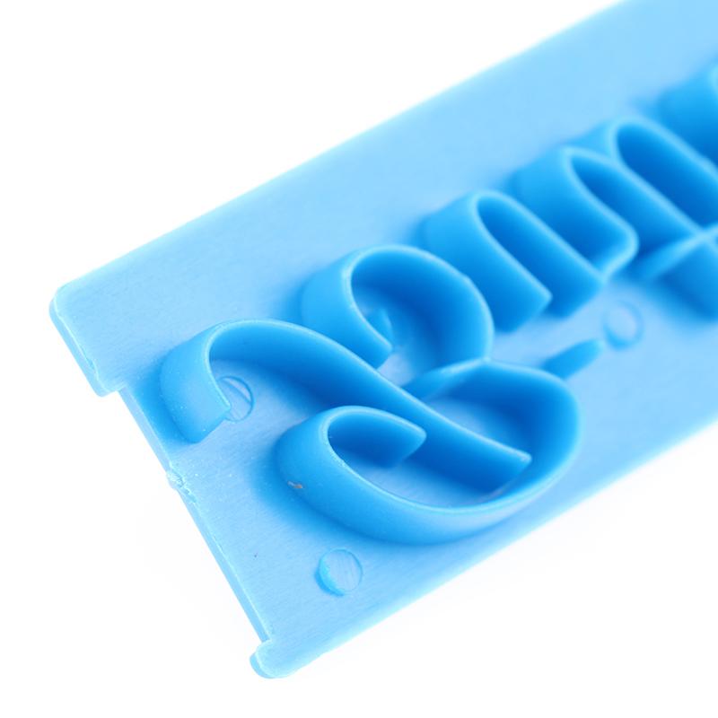 1 Sada Formiček na Pečení Dortů Písmeno Vykrajovátko na Sušenky Razítko Fondánová Forma Dekorace Dortu