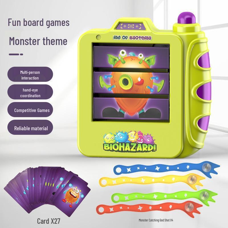 

Монстр Космос Веселая Настольная Игра: Детская интерактивная соревновательная игрушка-автомат для ловли призов