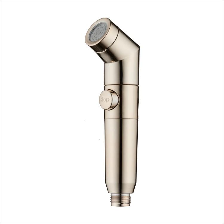 Portable Stainless Steel Travel Bidet Sprayer Head Easy-to-Use Handheld Wall-Mounted Toilet Pet Shower for Bathroom Hotel Set