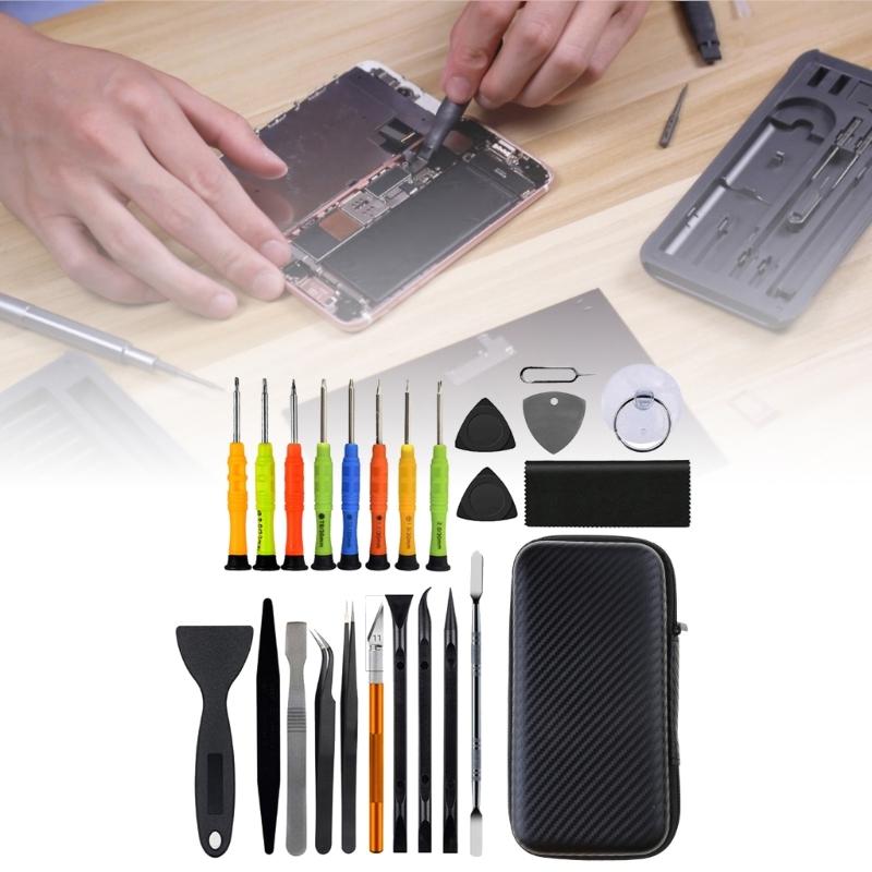 25-in-1-Schraubendreher-Set für die Handyreparatur, tragbares Tool-Kit für die Handyreparatur, multifunktionaler Mini-Präzisionsschraubendreher