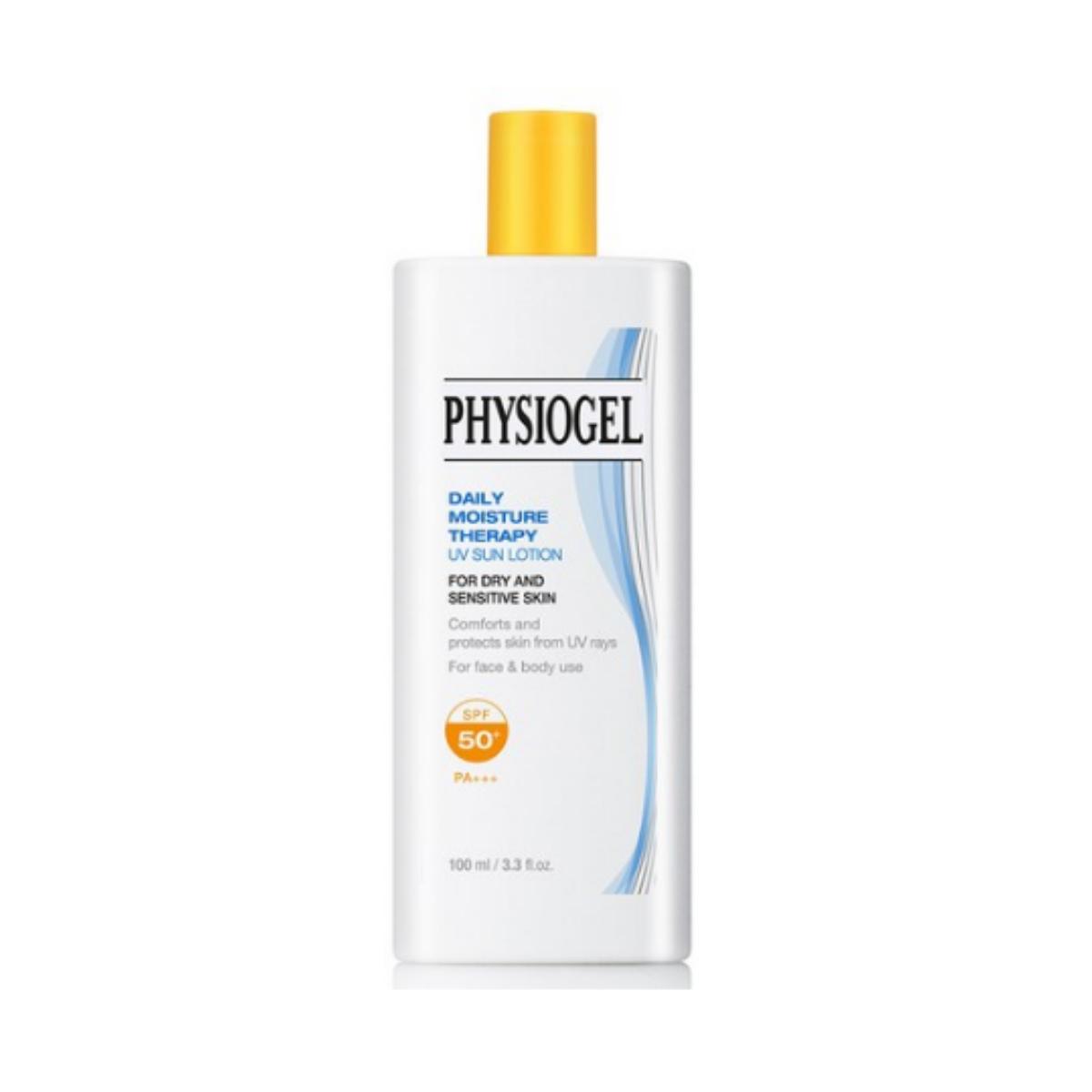 

Physiogel Ежедневный увлажняющий солнцезащитный лосьон для всей семьи SPF50+ PA+++ Размер упаковки: 100 мл (1 единица)