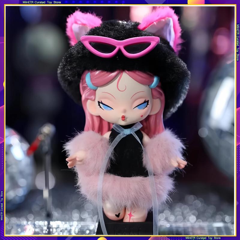 Seria Midnight Disco Blin Dbox Postacie Akcji Anime Urocze Akcesoria Biurkowe Tajemnicza Zabawka w Ślepym Pudełku Modne Prezenty