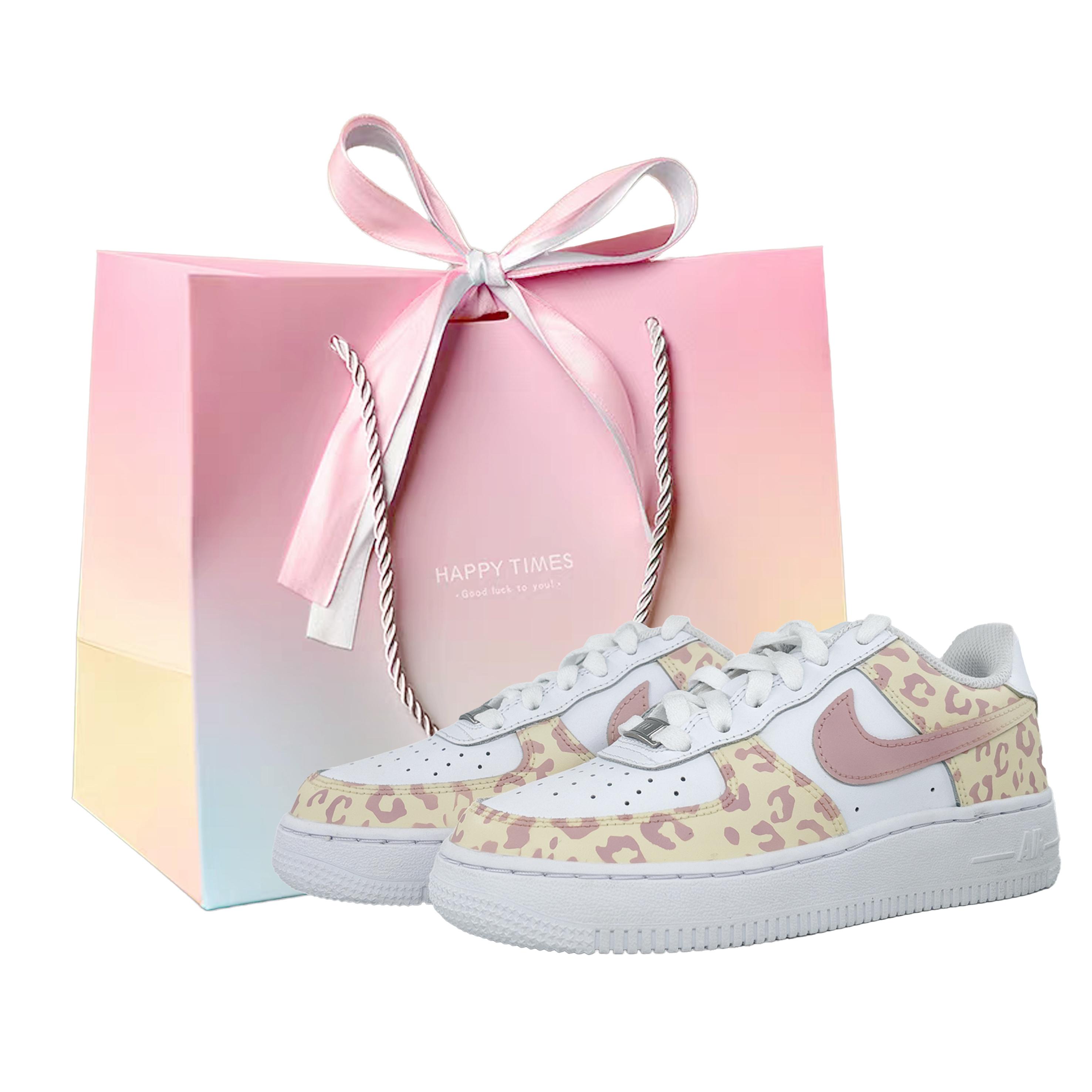 

Nike Air Force 1 Low top Skateboard Shoes Women s White Pink DD8959-100(team1487-) 39