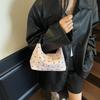 Bow Polka Dot Underarm Bag Women's New Niche Portable Shoulder Bag Fashionable Versatile Messenger Bag