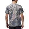 Jordan Pattern Print Crew Neck Short Sleeve T-Shirt Men T-Shirts Gray HV5090-062