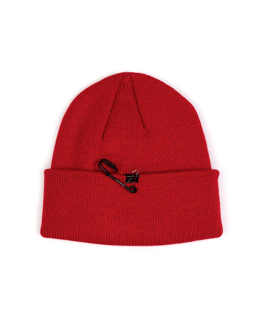 BLACKBLOND Bibbidi Maverick Patch Beanie (Red)