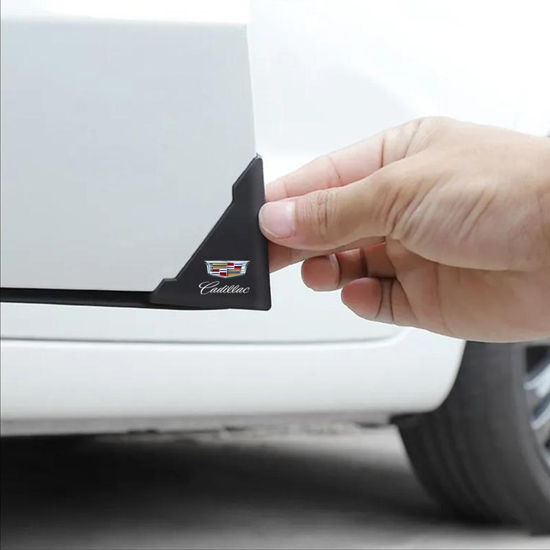 Car Door Corner Sticker Anti Collision Protector Badge Decal For Cadillac CT5 CT6 CTS Seville ATS CT4 XTS Celestiq Ciel Escala SRX XT4 XT5 XT6 EV XLR