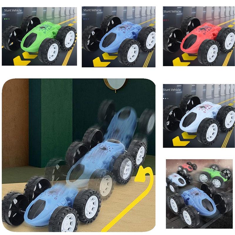 Double Inertia Stunt Car Toy 360 Degree Steering, Flip Car, Durable Perfect Gift For Kids