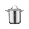Stainless Steel Spaghetti Pot, Asparagus Pot, Noodle Pot, Deep Frying Pot, Steaming Pot, Broth Pot, Steaming And Cooking Multifunctional Pot