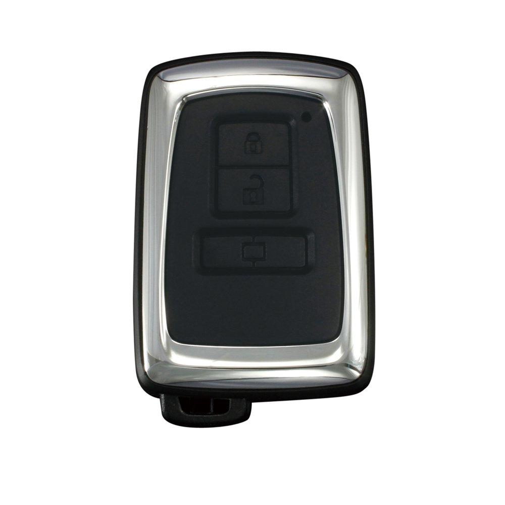 Tsuchiya Yac Car Key Smart Key Toyota 3 Hard Type Cover, Cover, 2, ZE-12