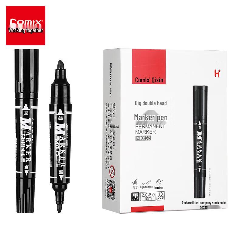 COMIX Quick-Dry Dual-Tip Marker Pen