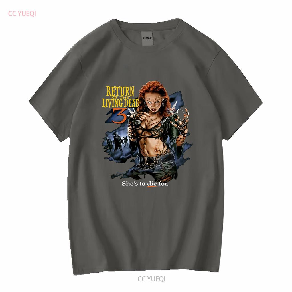 Return Of The Living Dead 3 Movie T Shirt Long or Short Sleeves Vintage Washed Comfortable Homme Graphic Casual Fashion