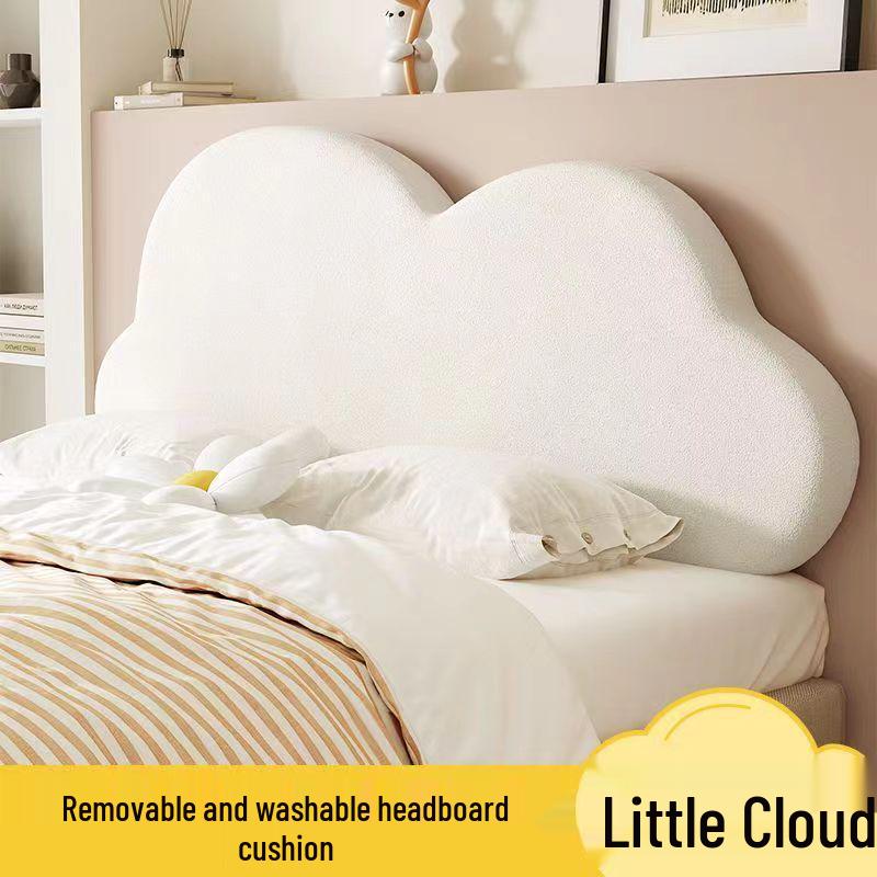 Bed Head Cushion Stick to Wall Cream Style Simple Cushion 150x65x10CM 6470₽