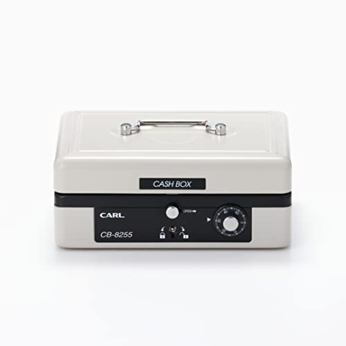 CARL Handheld Cash Box, Event-Specific, Holds 100 and 500 Yen Coins, A6 Size, Gray, CB-8255-D