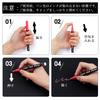 Shuttle Art Chalk Marker Set Blackboard Liquid Chalk Erasable with Suitable for Menu Ideal for and 15-Color - Markers, Pens, Water-Based, 3mm, Water.