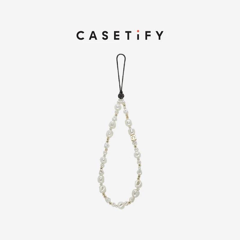 Серебряная цепочка для телефона CASETiFY с бусинами