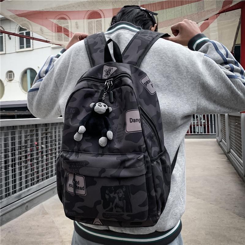 Fashionable Graffiti Print School Backpack For Girls And Boys 2023 New Design
