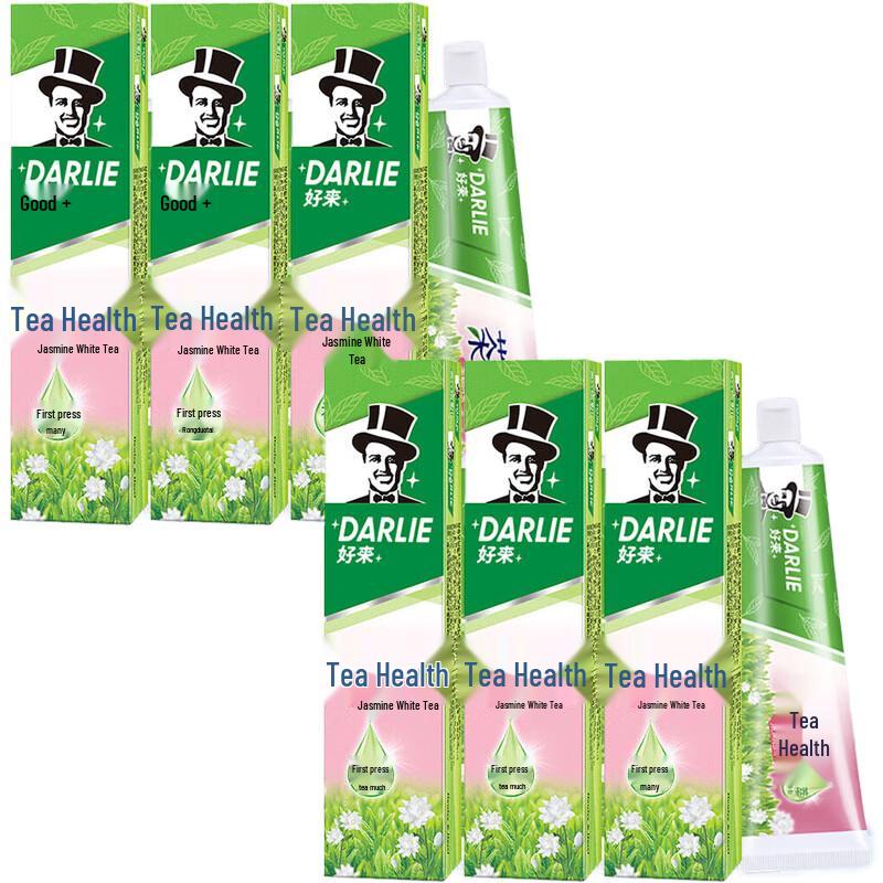 Darlie Tea Fresh Жасминовый Белый Чай Зубная паста Эконом-упаковка