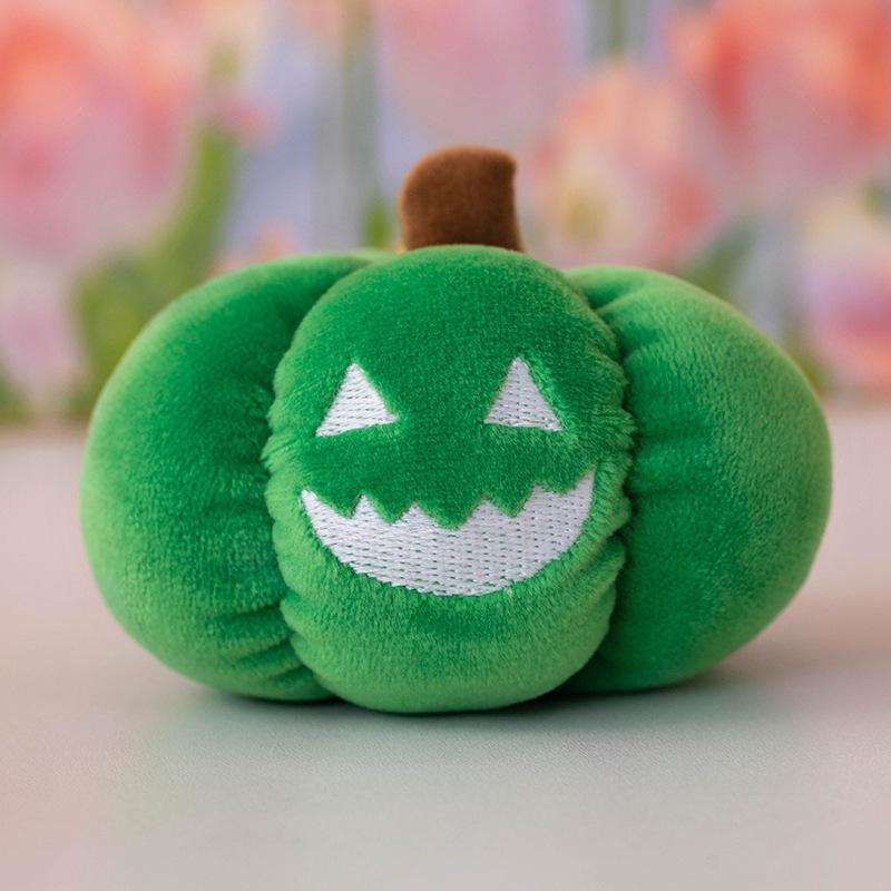 Halloween luminous pumpkin pendant plush toy doll pumpkin doll children's Halloween doll