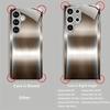 Light luxury patterned electroplated glass phone case suitable for Samsung Galaxy S26 S25 S24 S22 S21 S20FE/Ultra/Plus anti fall