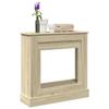 Fireplace Surround Sonoma Oak 90x30x90 Cm Engineered Wood