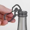 Slotted Screwdriver Stainless Steel Pocket Keychain Carabiner Multifunctional Practical Mountaineering Buckle Hiking Equipment