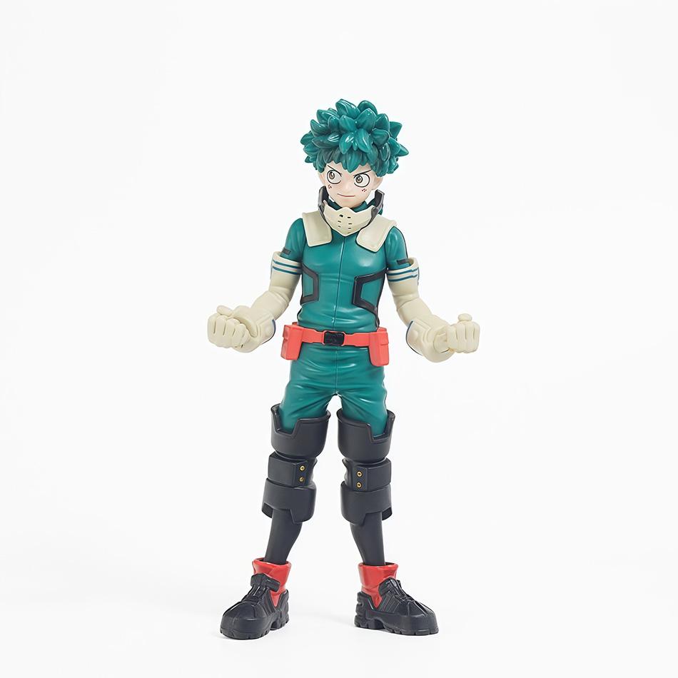 בנדאי 17 ס"מ אנימה My Hero Academia איזוקו מידוריה וקאטסוקי בקוגו סט דמויות אקשן דגם PVC אספנות צעצוע למעריצים מתנה