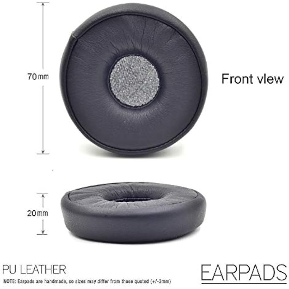Defan N60NC BT Earpads Replacement Potein Leather and Soft Foam Earpads Compatible with AKG N60NC...