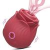 Cross Rose Suction Vibrator: 10-Speed Erotic Toy for Women