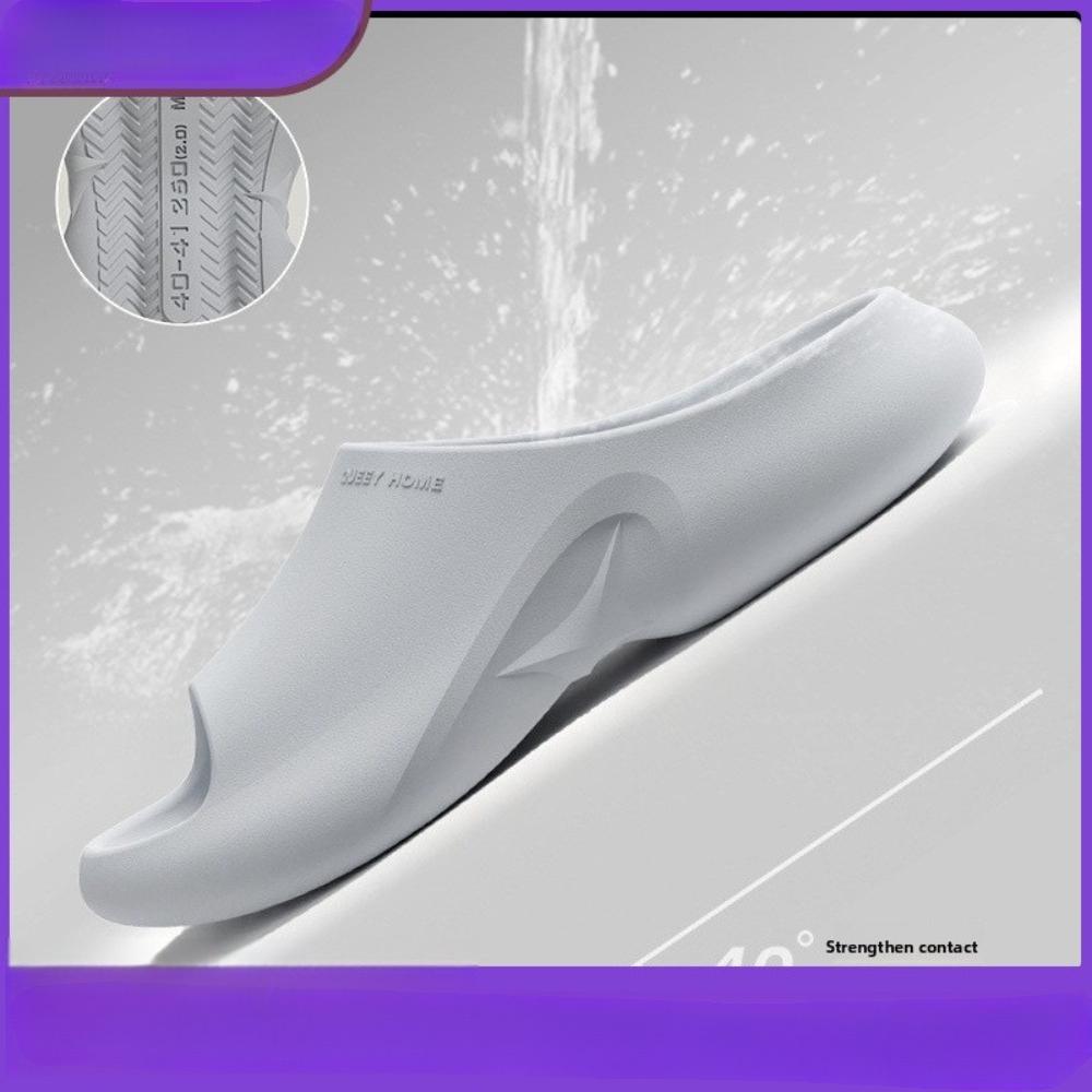 Men's & Women's Summer Slippers, Non-Slip Anti-Odor Antibacterial Thick Sole Indoor Bath Outdoor Slippers