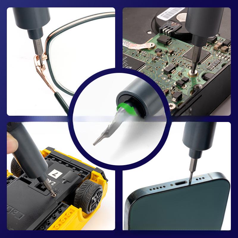 28-in-1 Rechargeable Mini Electric Screwdriver - Portable Household Repair Tool