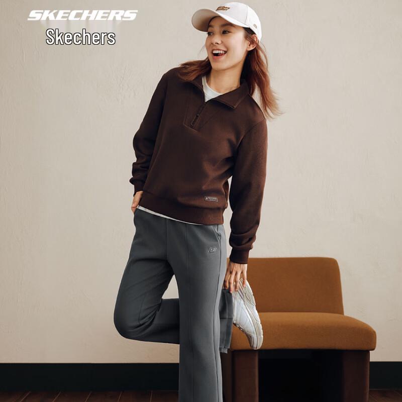SKECHERS Women s Flared Casual Sport Pants 2XL