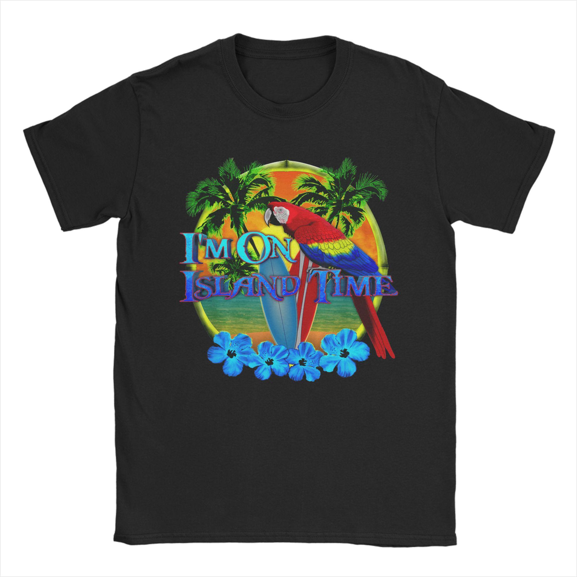 

Whatever Im On Island Time TShirts Men Awesome Pure Cotton Tee Shirt O Neck Short Sleeve T Shirts Original Tops 4XL