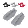 1 Pair Workout Grips Multifunctional Weight Lifting Rubber Gym Grips for Barbell and Dumbbell
