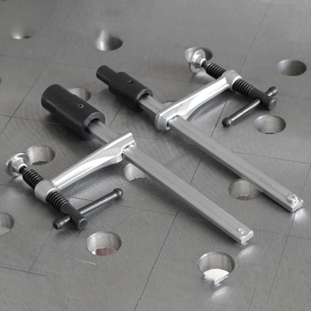 Quick Acting Hold Down Clamp Essential Tool for Woodworking and Welding Tables