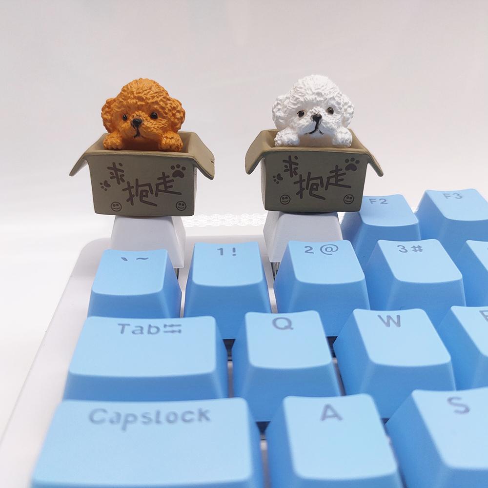 Cartoon Anime Cute Dog Diy  Design Doll Mechanical Keyboard Keycaps