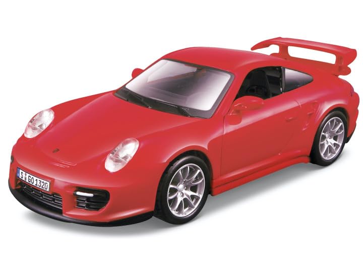 

Bburago Mini Car Porsche 911 997 GT2 COUPE 2009 1/32 (Червоний) [Елемент] червоний