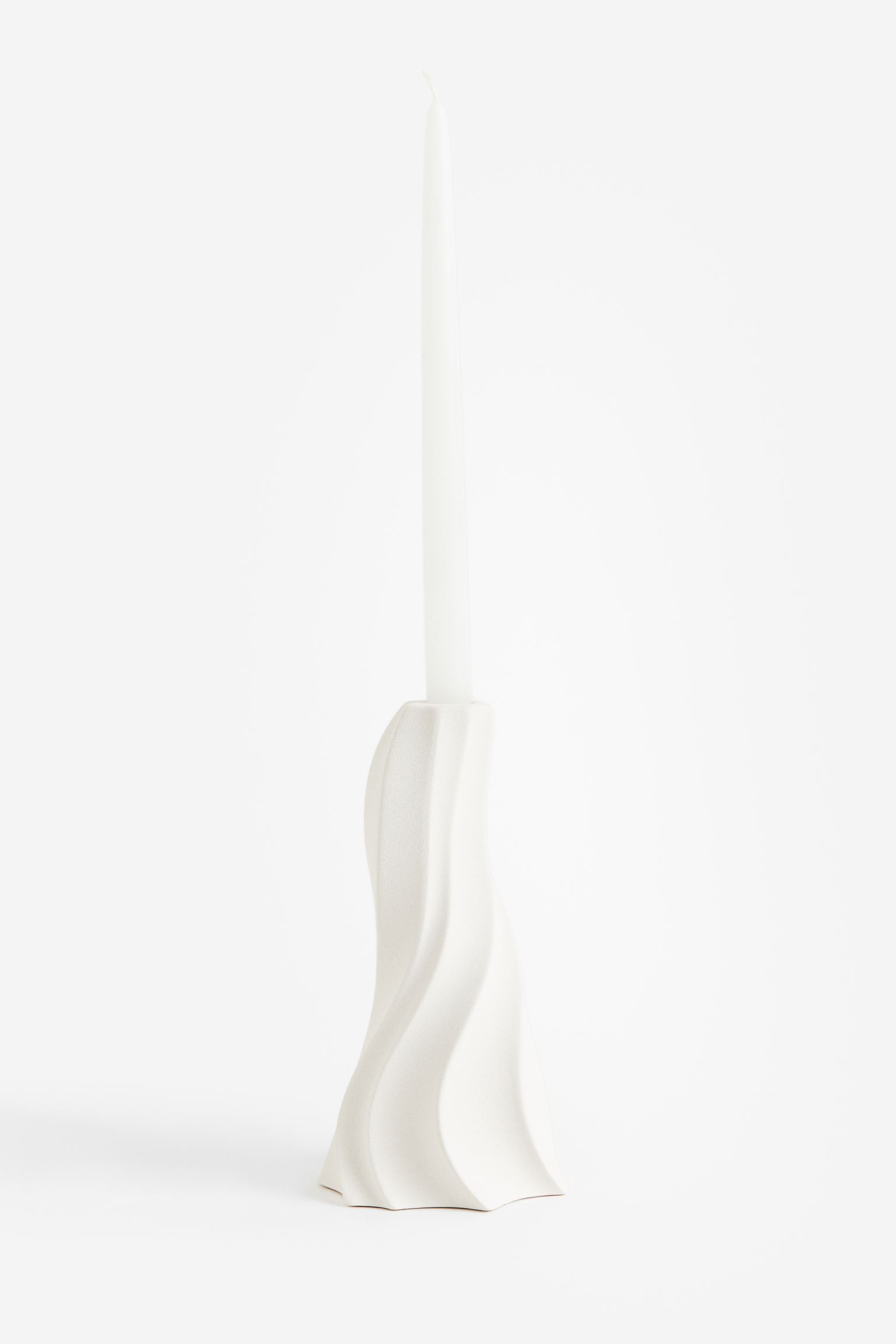 

Stoneware candlestick
