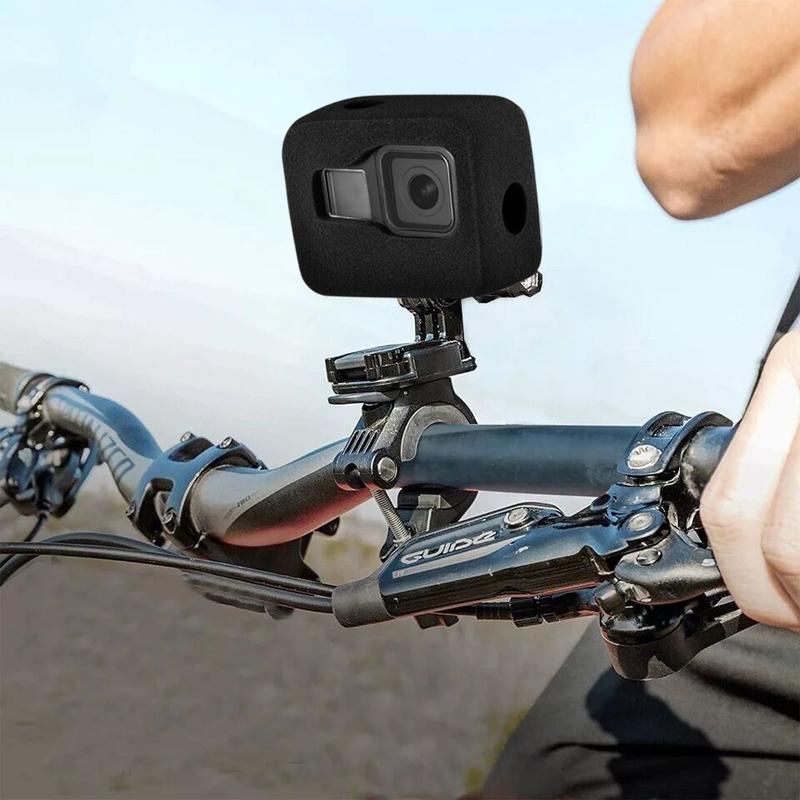 Windschutz für GoPro Hero 8 Black Windschutz Wind-Schaumabdeckung Windgeräuschreduzierung Winddichte Hülle für Go Pro 8 Kamera Zubehör
