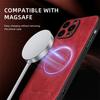 Magsafe Magnetische Handyhülle für iPhone 16 15 Pro Max 16E 14 13 12 11 Pro X XR Xs Max 7 8 Plus SE 2022 PU Leder Silikonhülle