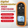 Hand-held Wind Speed Gauge Mini Wind Speed Meter Multifunctional Air Velocity Meter  Portable Use
