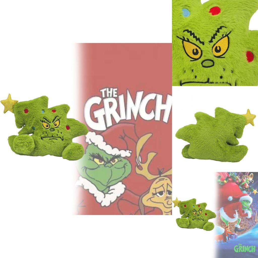 The Grinch Plush Cushion With Pp Cotton Filling For Holiday Decor And Gift Ideas