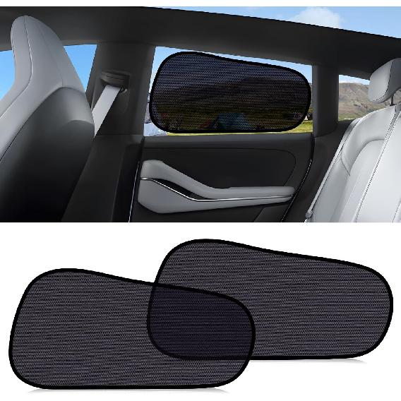 ZATOOTO Car Window Shades for Tesla Model Y Juniper 2020-2026,4Pack