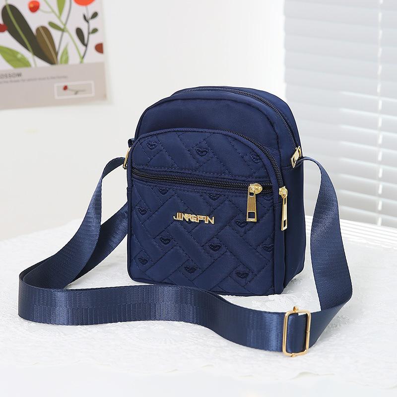 

Женская новая сумка из ткани Оксфорд, одно плечо, сумка через плечо для мам среднего возраста, многофункциональная синий