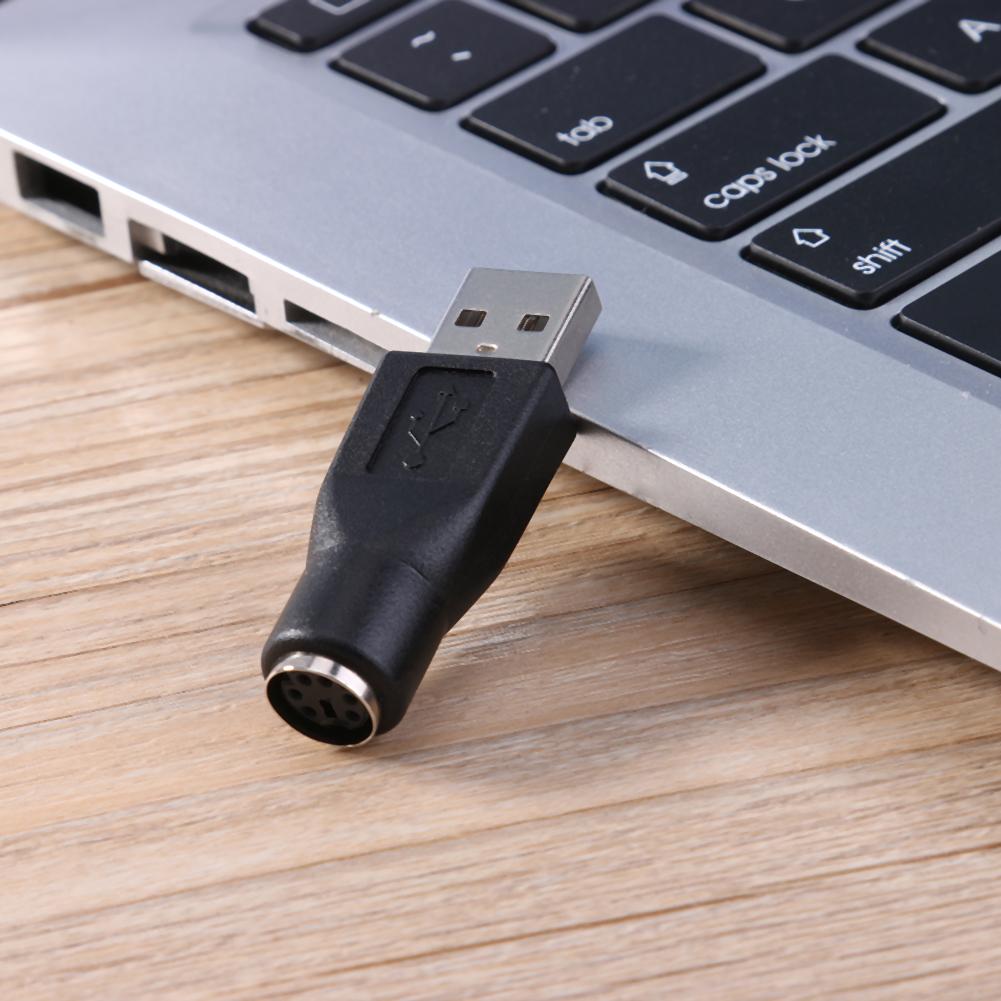 2 шт. PS/2 гнездо к USB-разъему адаптера-разветвителя для ПК China Mainland