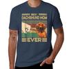 Vintage Best Dachshund Mom Ever Dog Lover For Mothers Day Tshirt Water Resistant Casual Tshirt