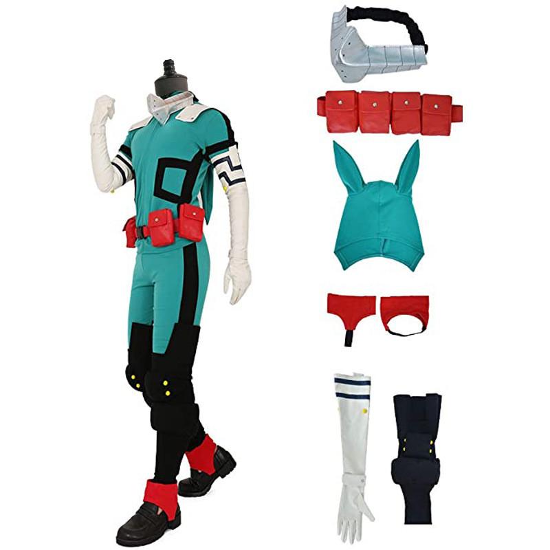My Hero Academia Midoriya Izuku Cosplay Costume Set For Anime Role Play XS