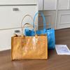 Große Tote Bag für den Arbeitsweg, Trendige und lässige Damen-Umhängetasche